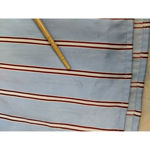 Sonoma Womens 2X Blue Striped Spaghetti Strap Tank Top - Picture 7 of 7